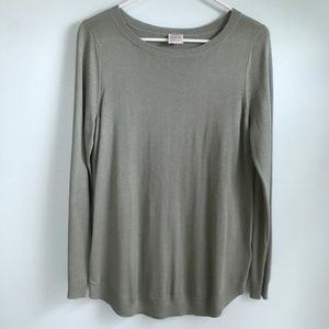 Cupio Crew Neck Sweater Green--Medium